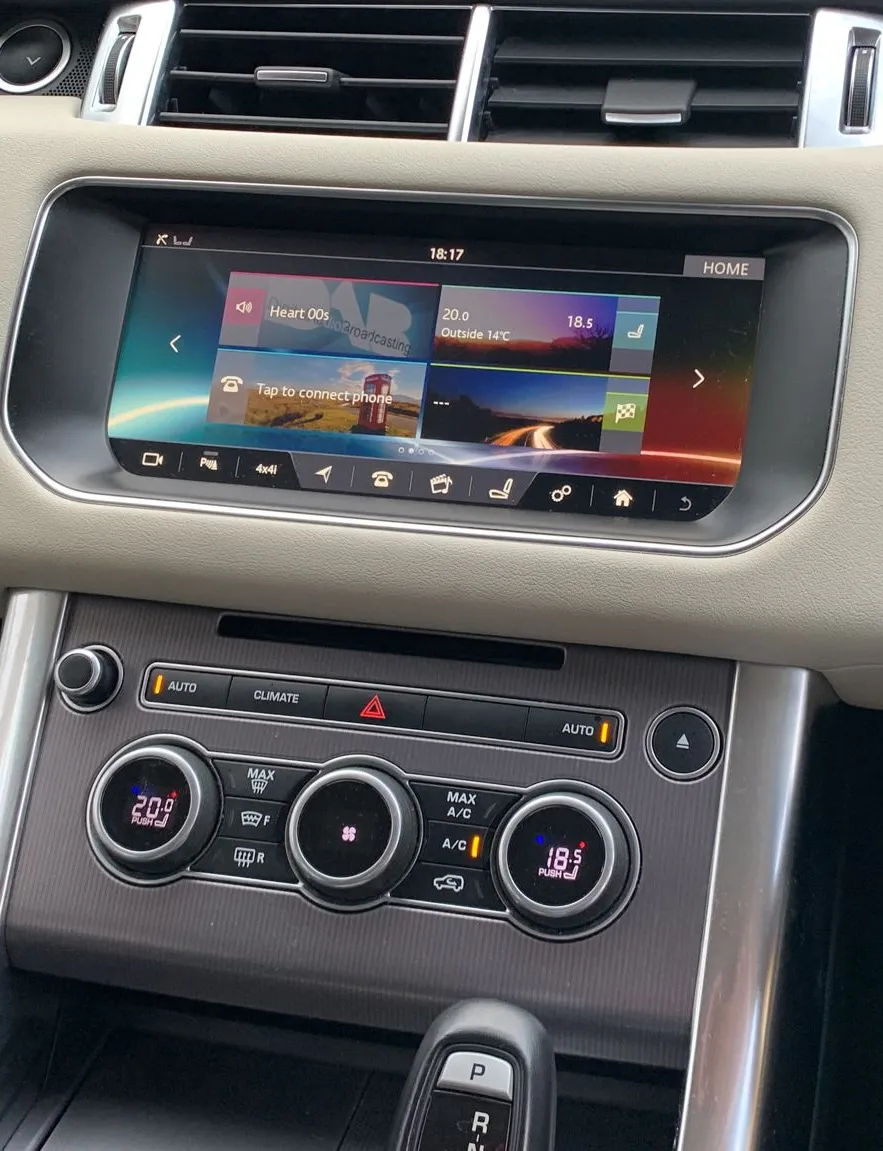 Land Rover/Range Rover Full Size Front and Reverse Camera