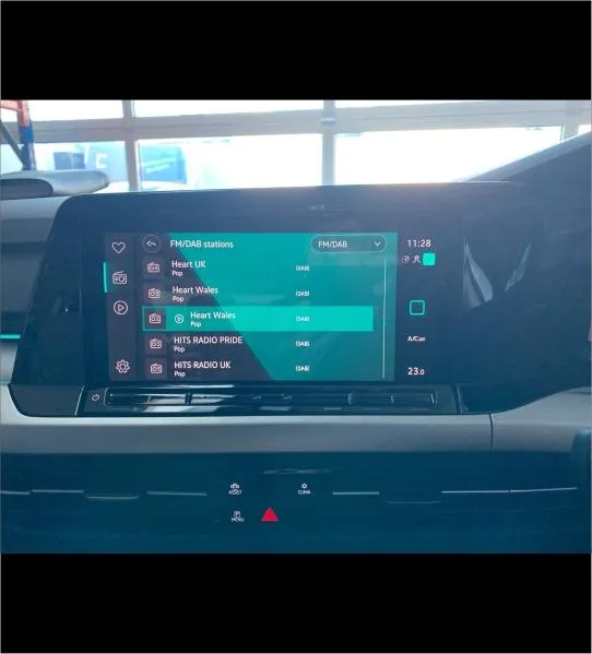 VW Golf Reverse Camera