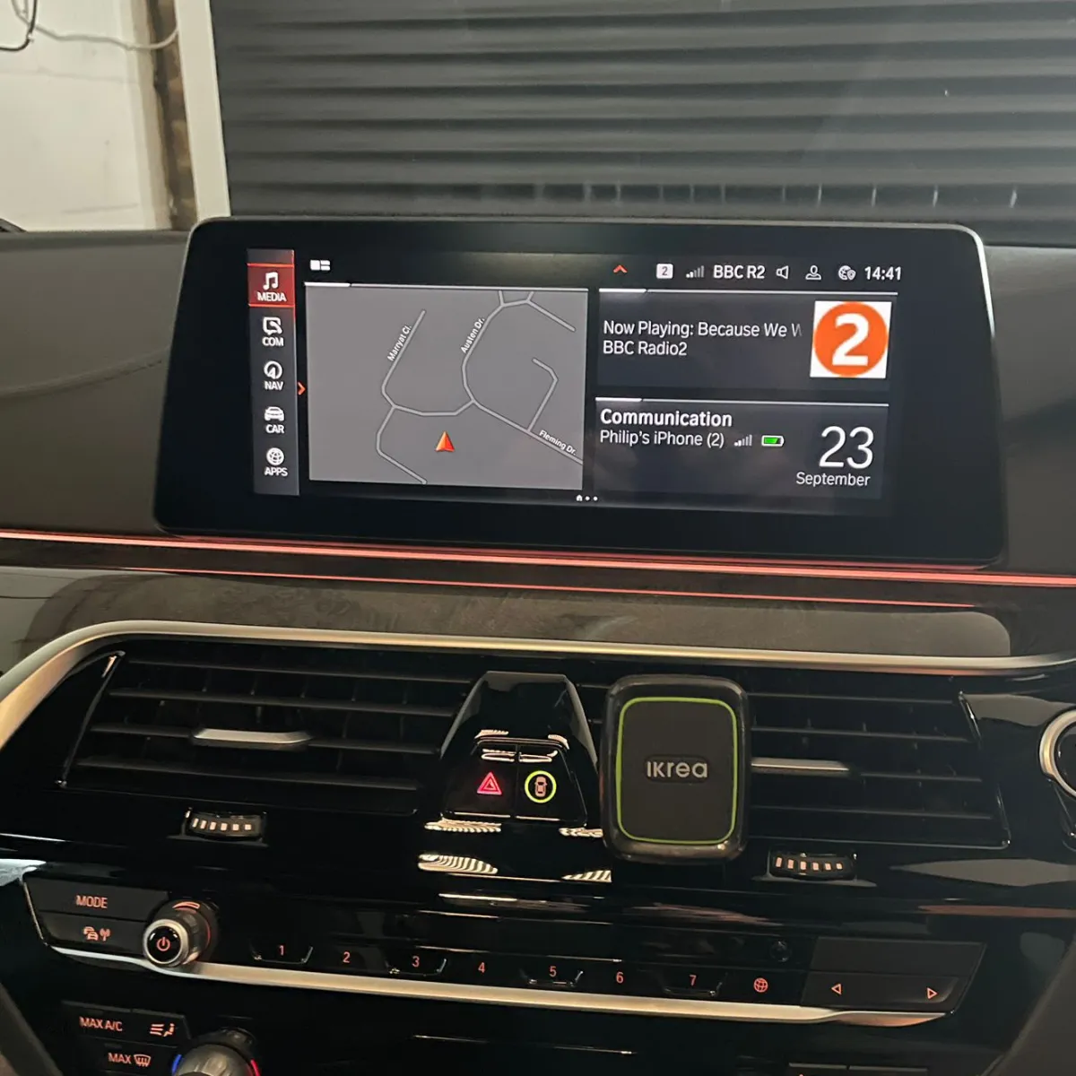 BMW 5 Series Front and Reverse Camera