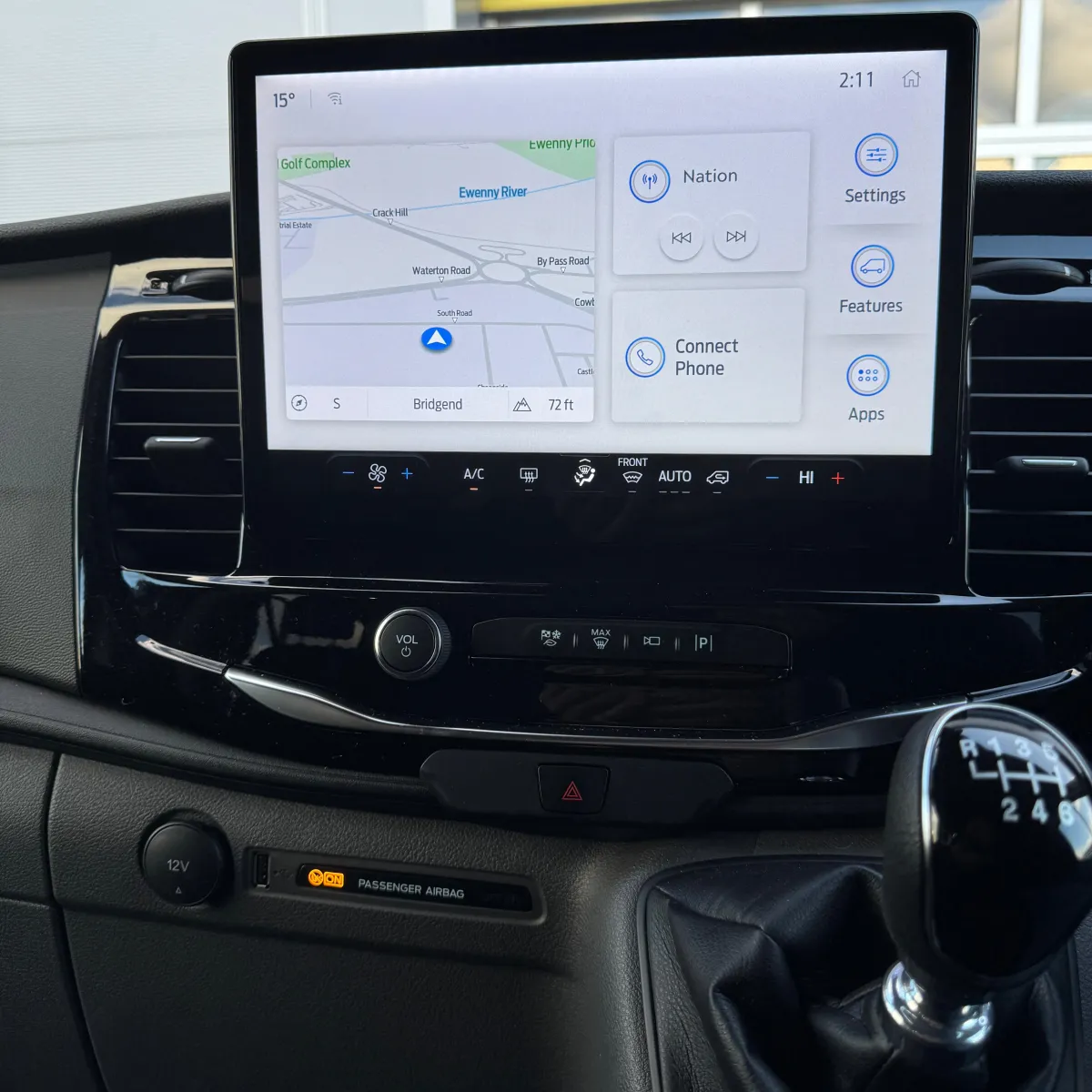 Ford Transit Front and Reverse Camera