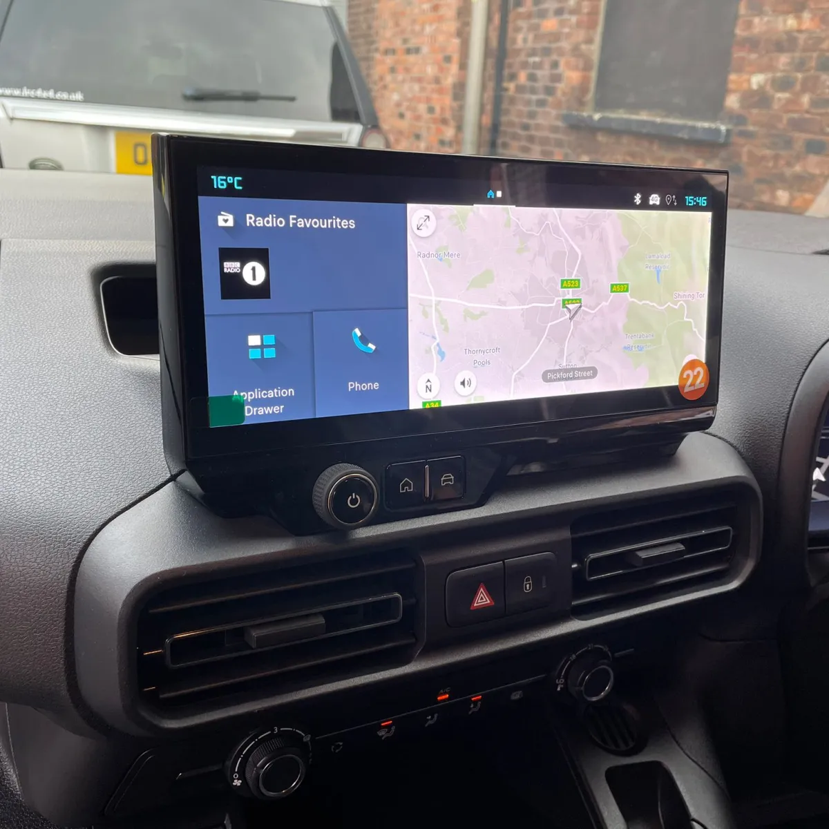 Citroen Berlingo Front and Reverse Camera