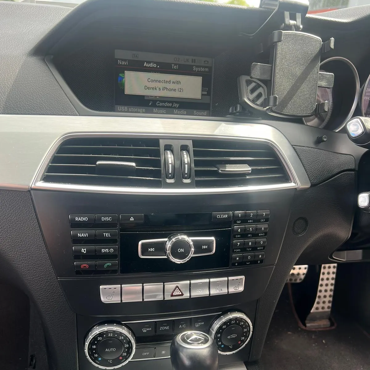 Mercedes C-Class Front and Reverse Camera