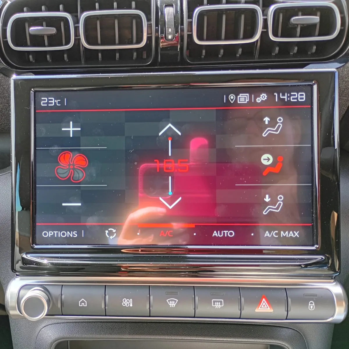 Citroen C3 Front and Reverse Camera