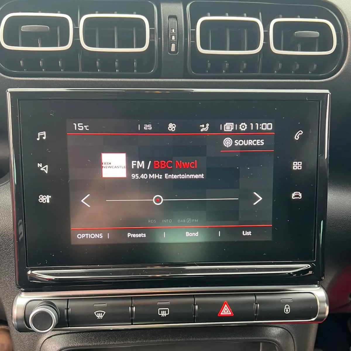 Citroen C3 Front and Reverse Camera