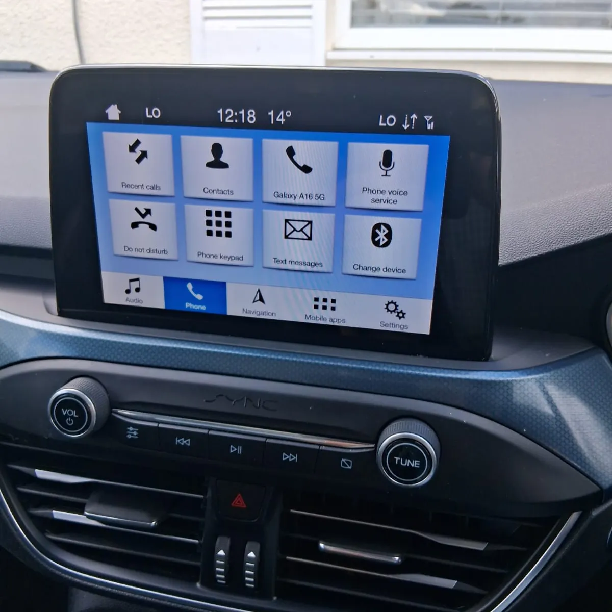 Ford Focus Reverse Camera