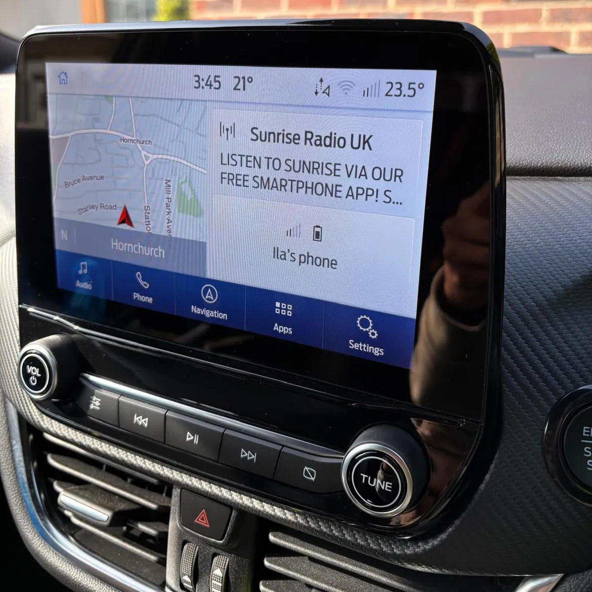 Ford Puma Reverse Camera