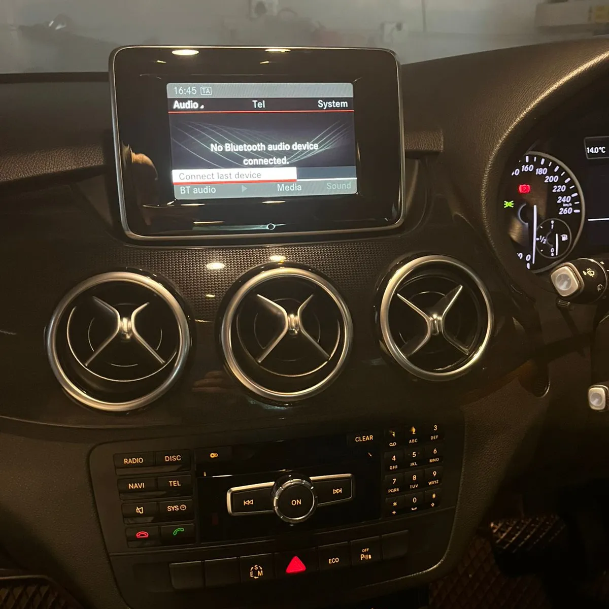Mercedes CLA-Class Front and Reverse Camera