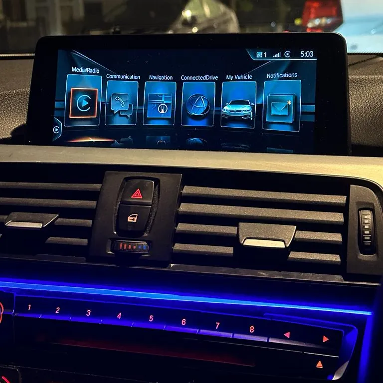 BMW X6 Front and Reverse Camera