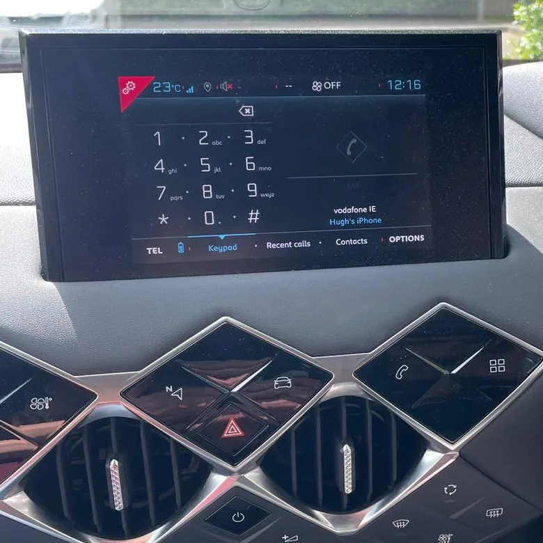 Citroen DS3 Crossback Front and Reverse Camera