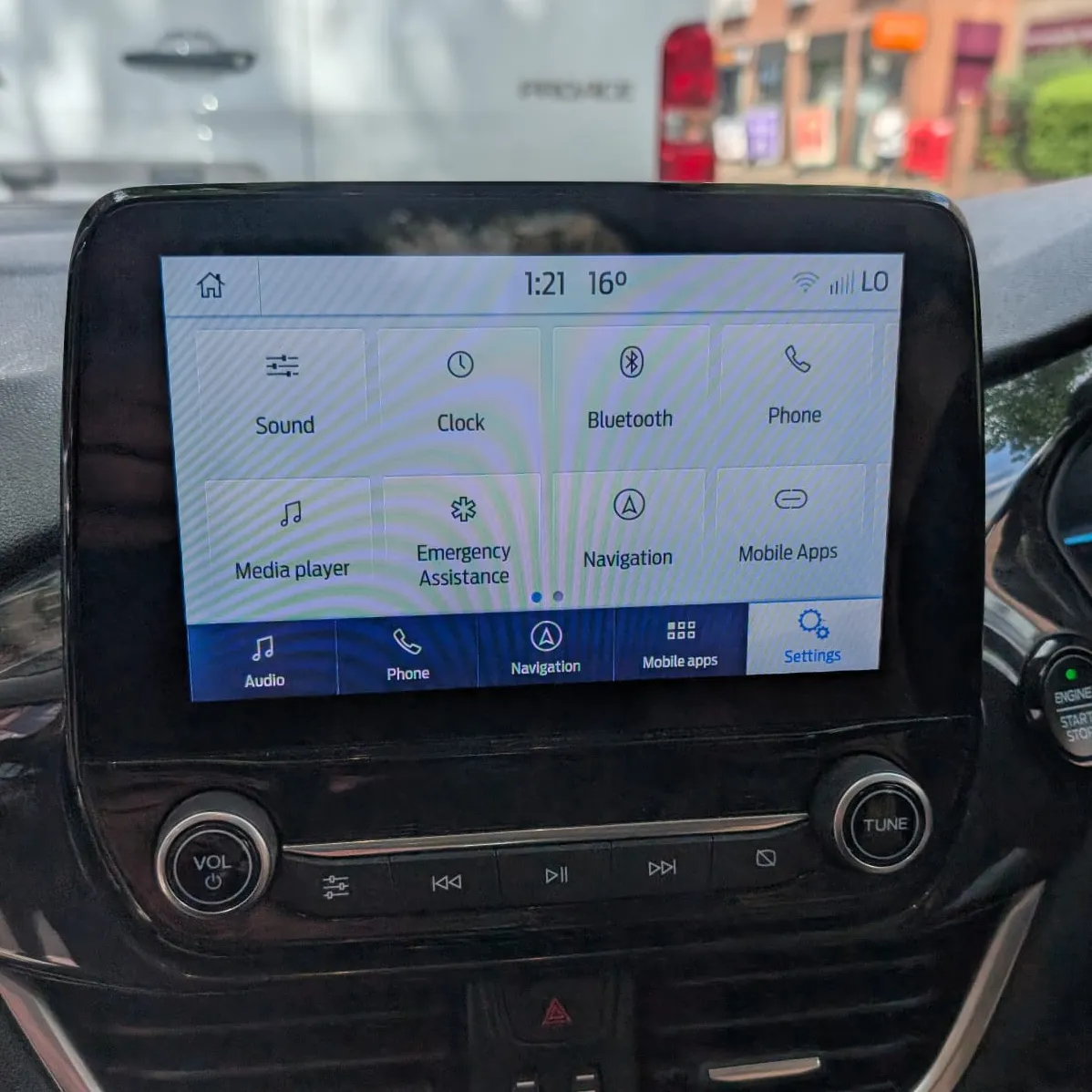 Ford Fiesta Front and Reverse Camera