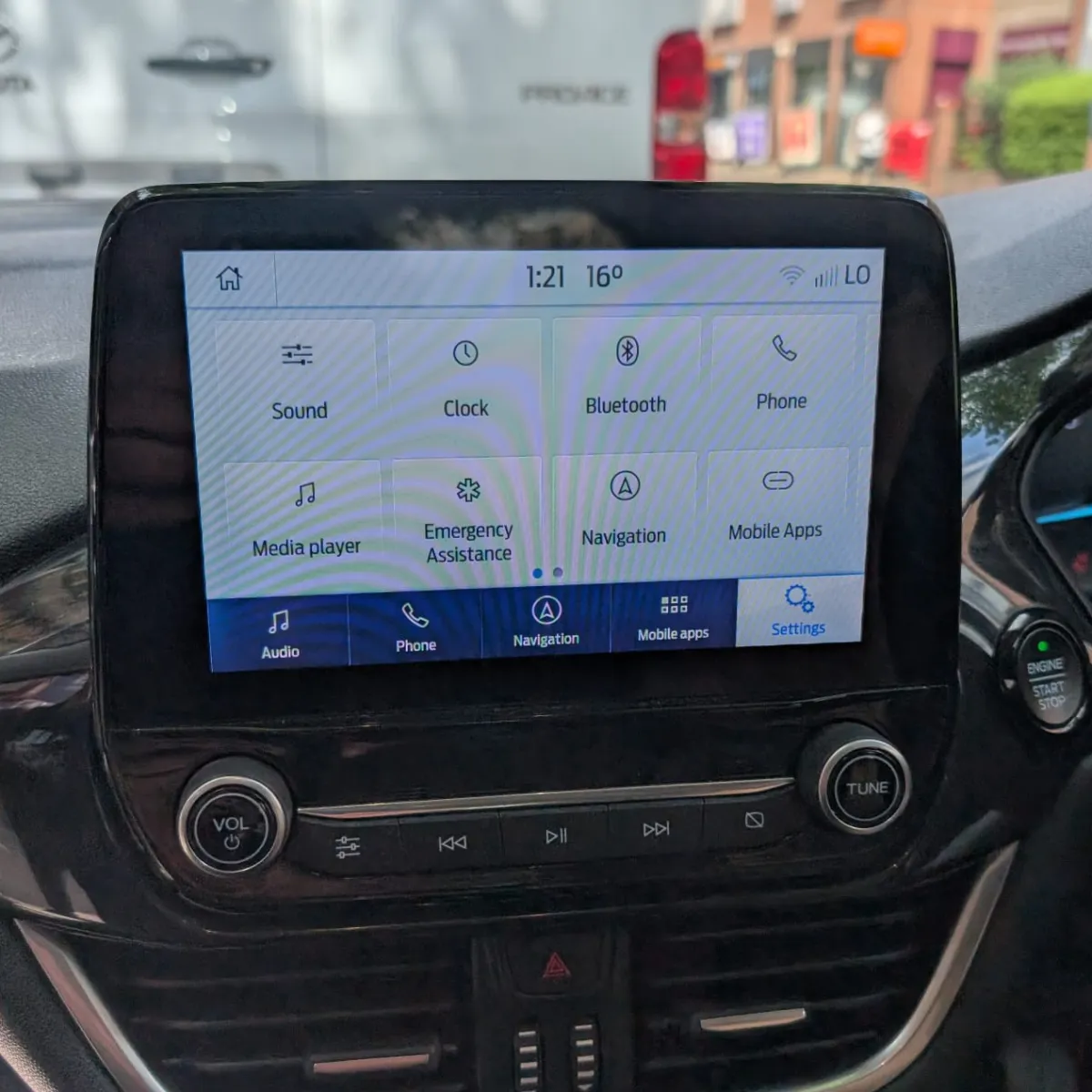 Ford Fiesta Front and Reverse Camera