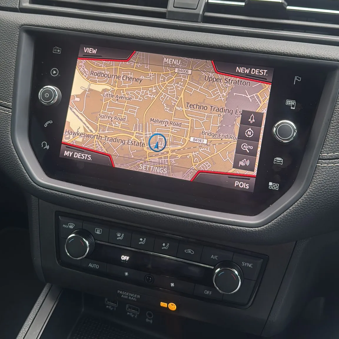 Seat Ibiza Reverse Camera