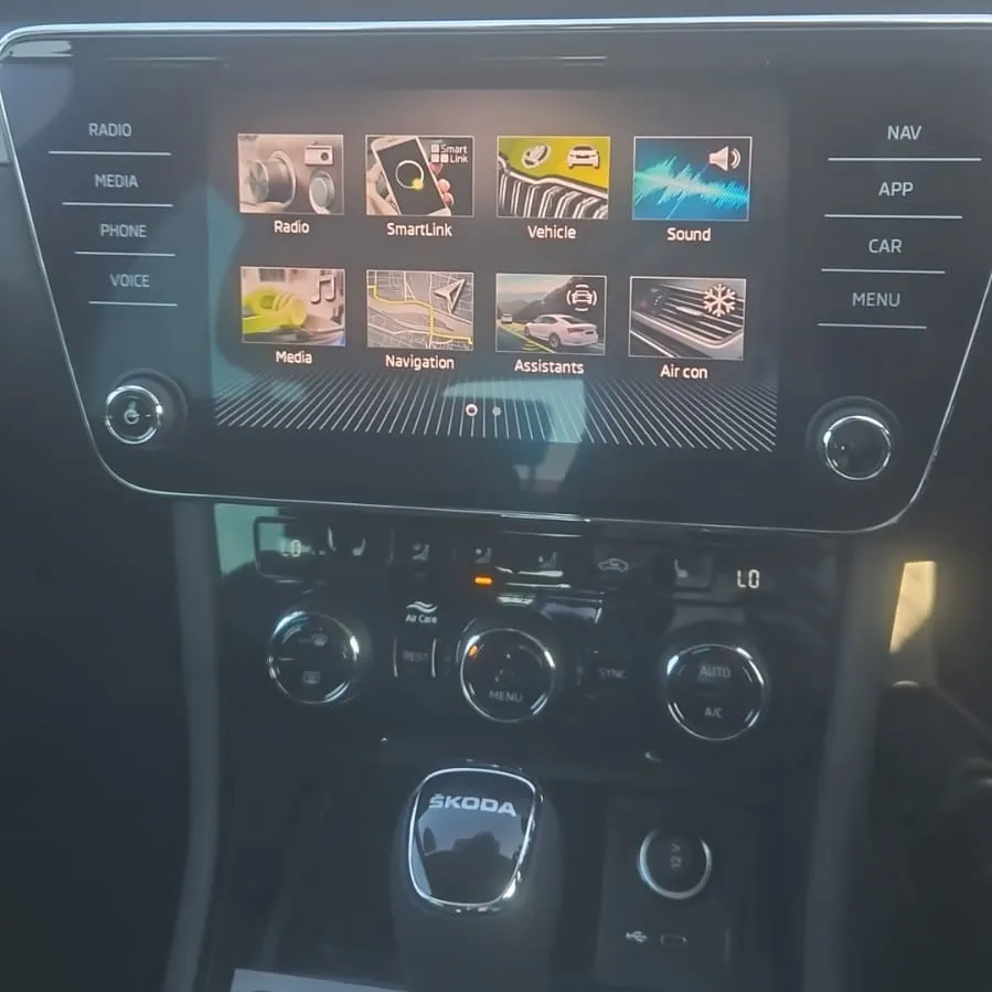 Skoda Superb Reverse Camera