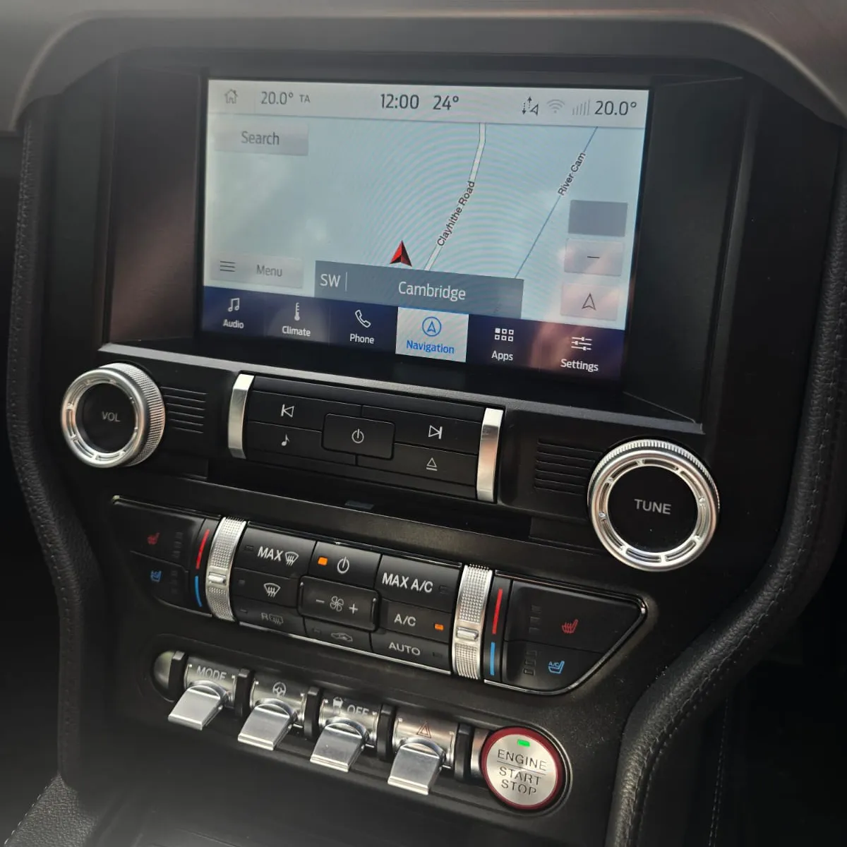 Ford Mustang Reverse Camera