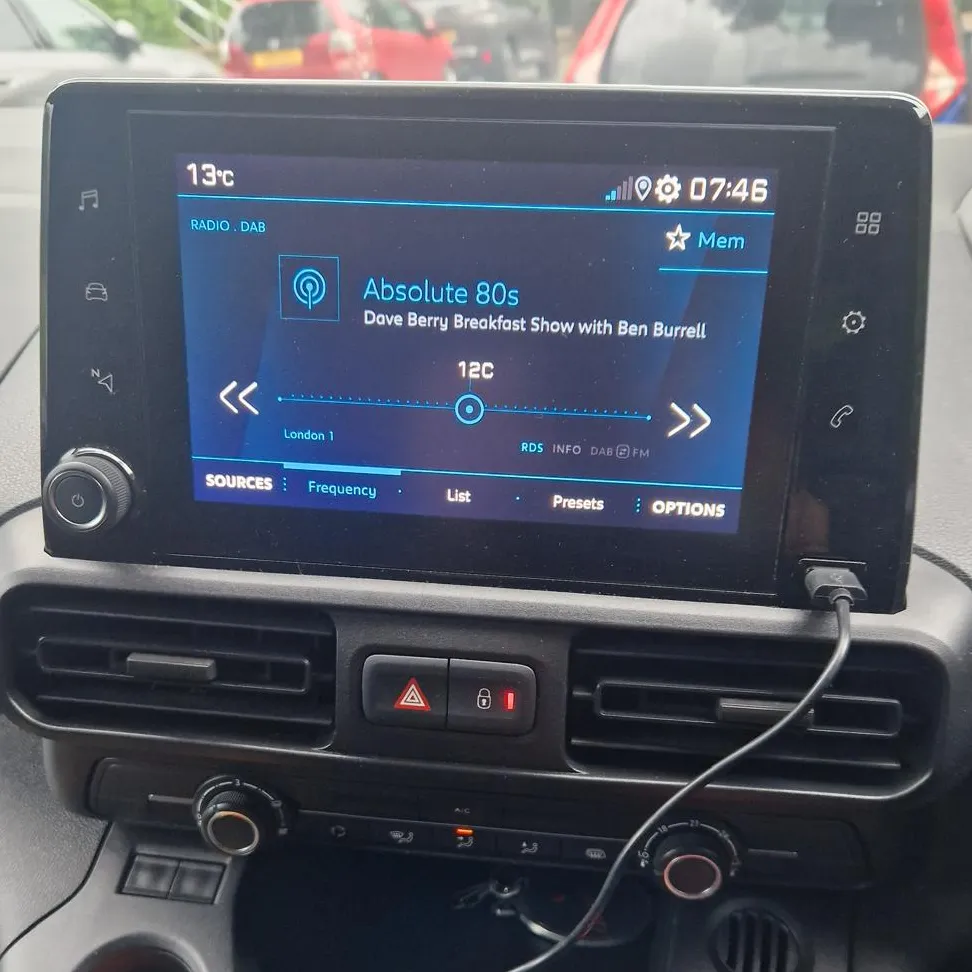 Peugeot Partner Reverse Camera