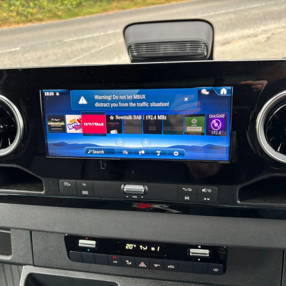 Mercedes Sprinter front and Reverse Camera