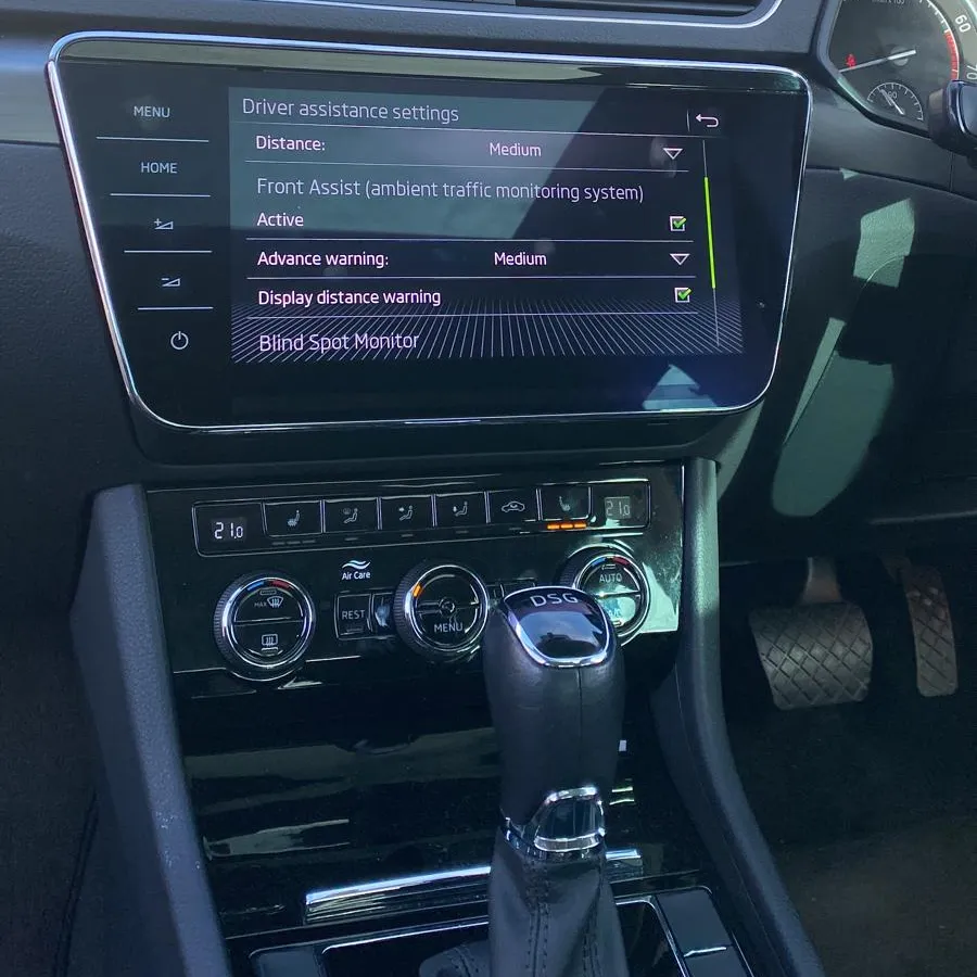 Skoda Superb Reverse Camera