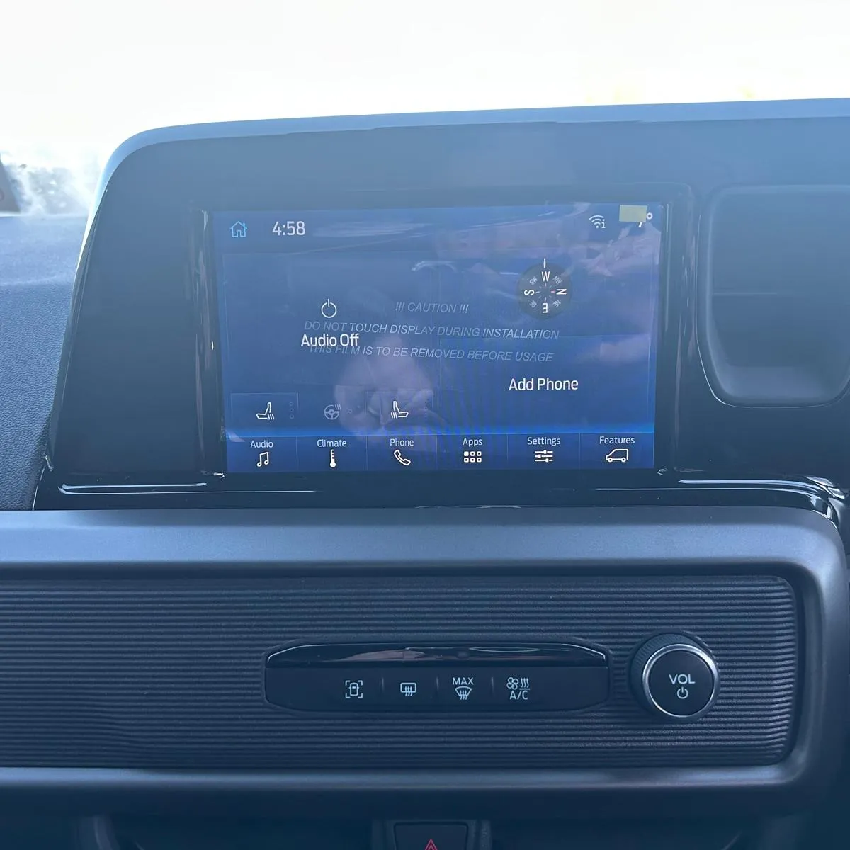 Ford Transit Connect Front and Reverse Camera