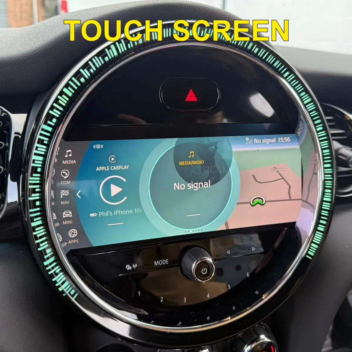 REAR CAMERA MINI TOUCH SCREEN REVCAM-BMW17/19T
