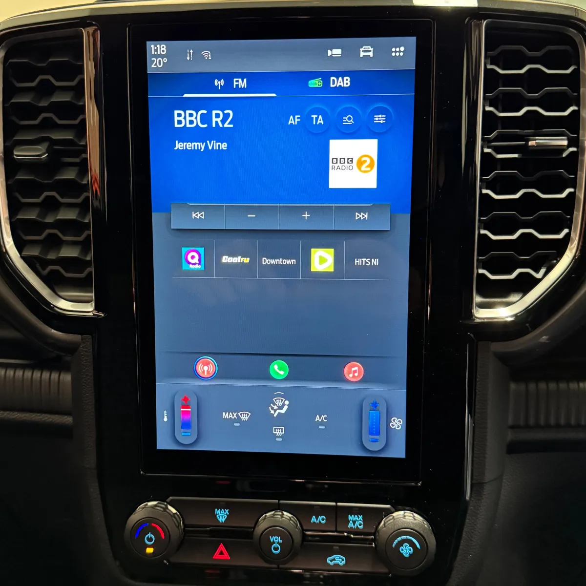 Ford Ranger Front and Reverse Camera